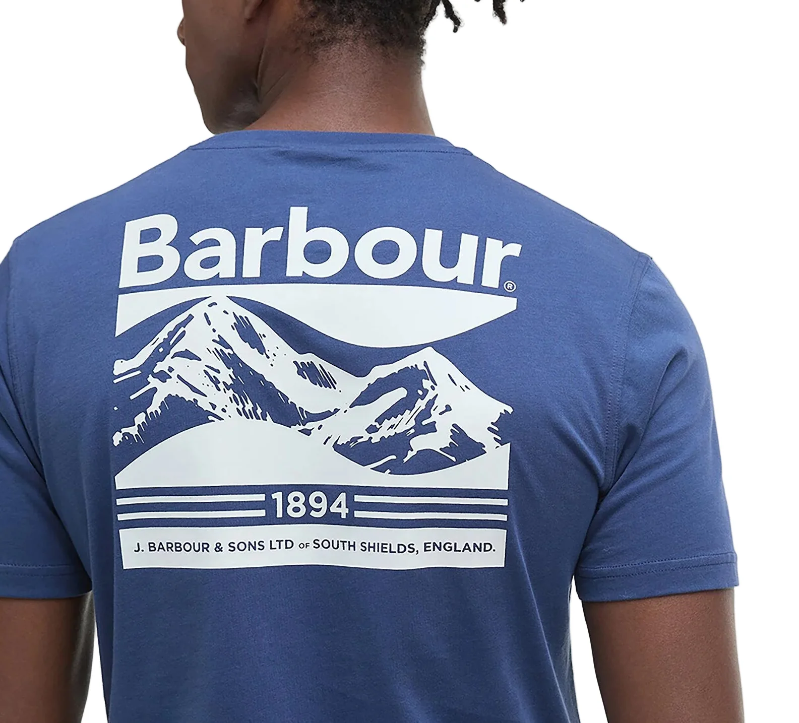 Barbour Mens Camber Graphic Short Sleeve T-Shirt - Image 4