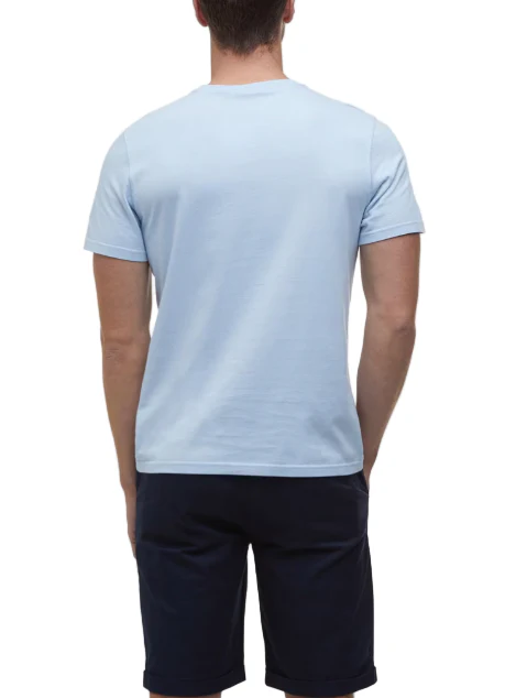 Barbour Mens Cranmer Logo Short Sleeve T-Shirt - Image 3