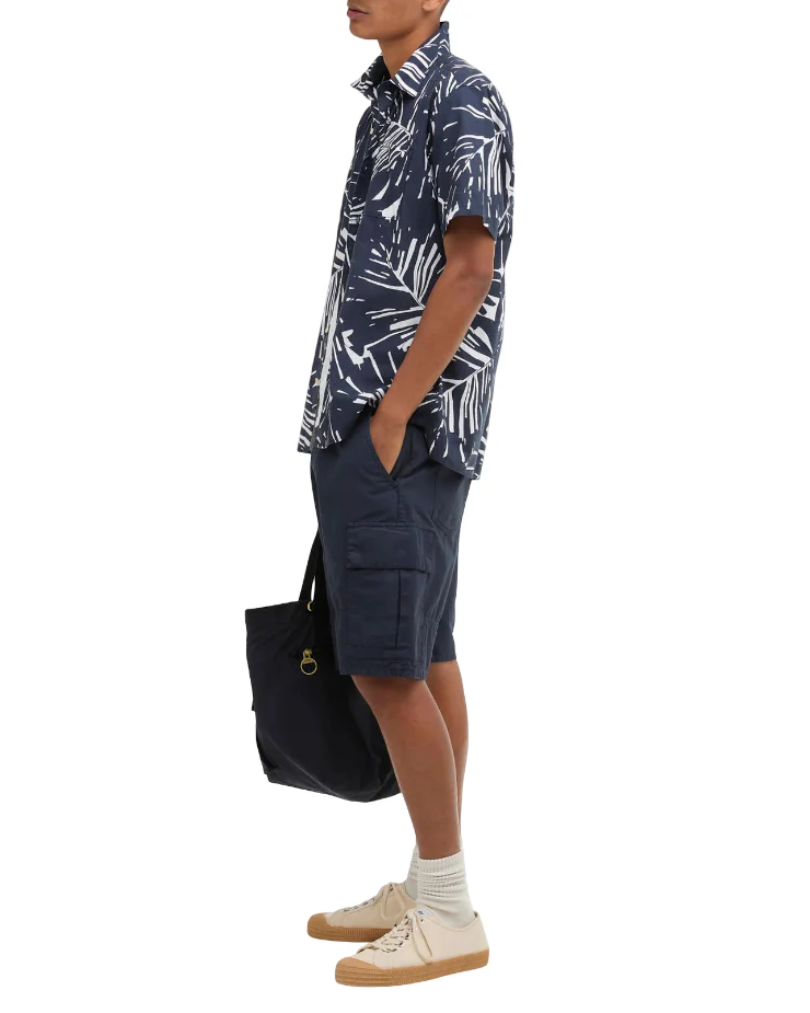 Barbour Mens Edenwood Printed Short Sleeve Shirt - Image 4