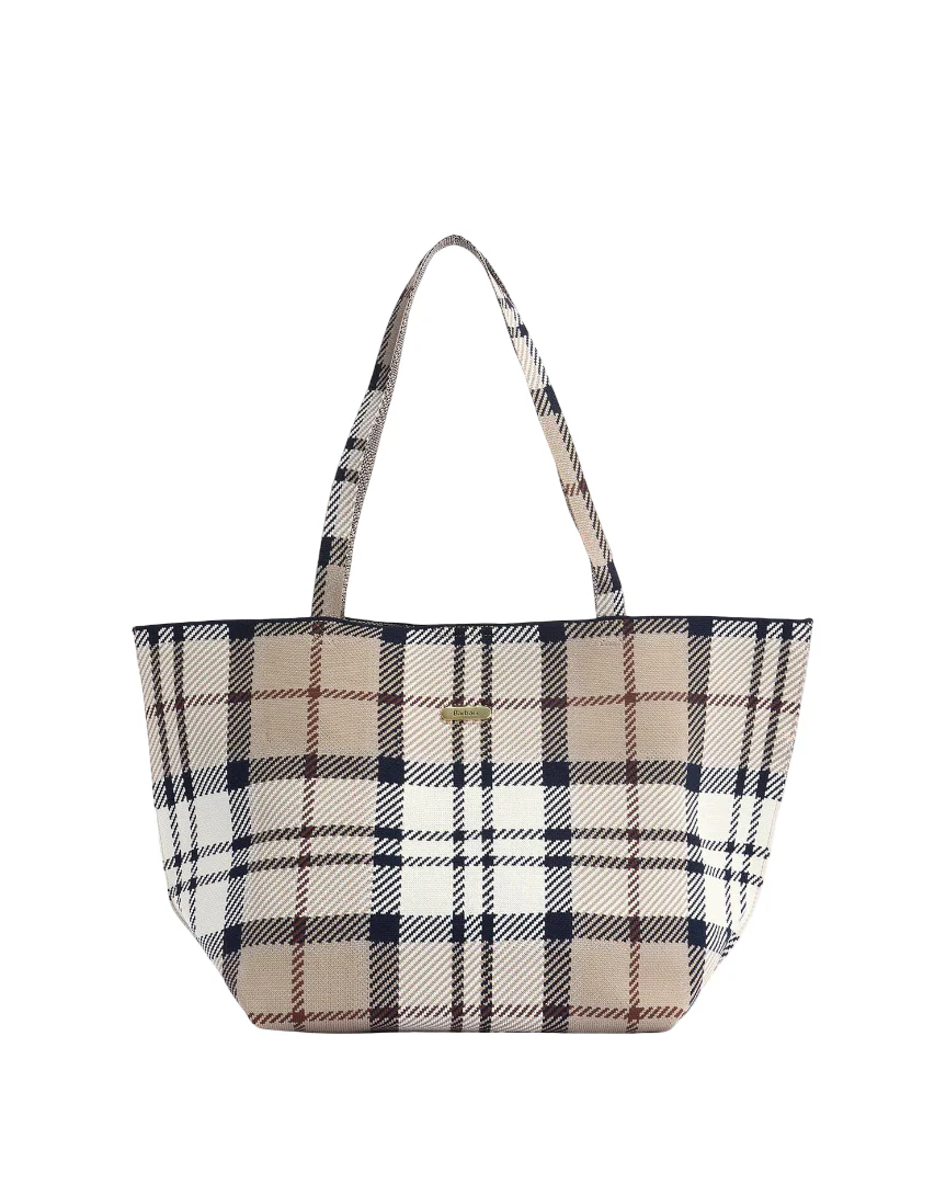 Barbour Layla Tartan Large Tote Handbag - Image 2