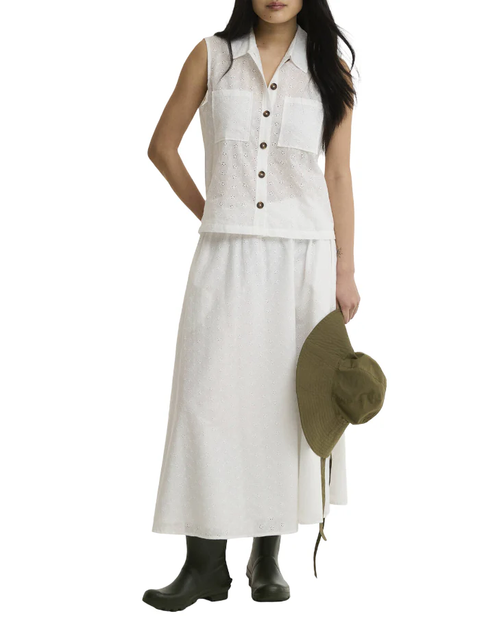 Barbour Womens Melody Midi Skirt - Image 4