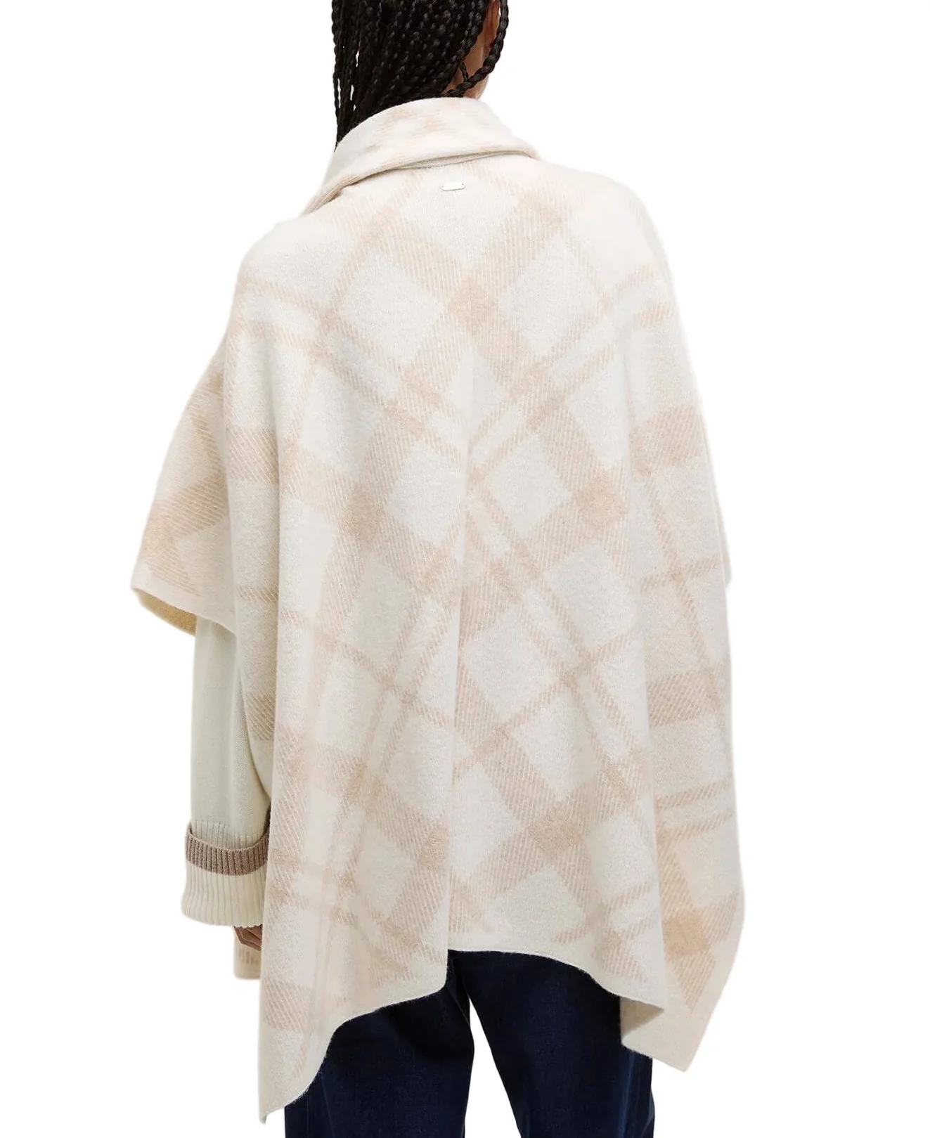 Barbour Womens Vienna Knitted Cape - Image 3