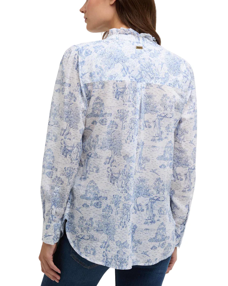 Barbour Womens Wisteria Long Sleeve Shirt - Image 3
