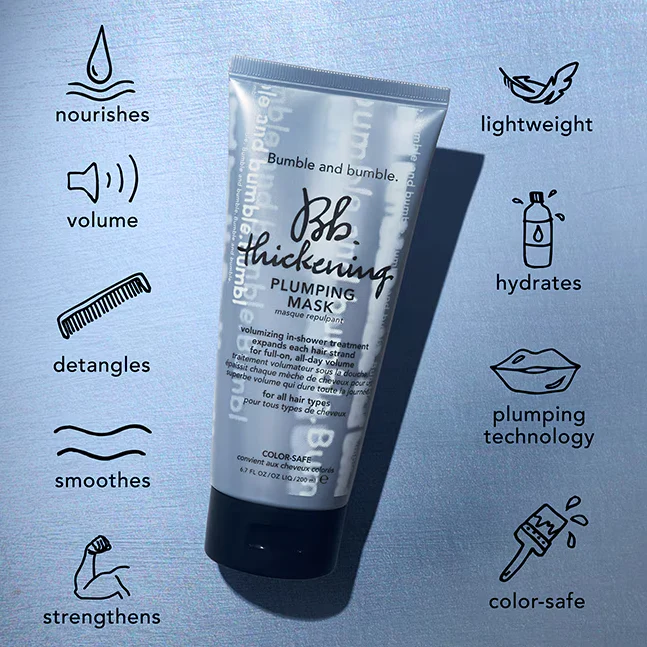 Bumble and Bumble Thickening Plumping Hair Mask - 6.7 oz. - Image 4