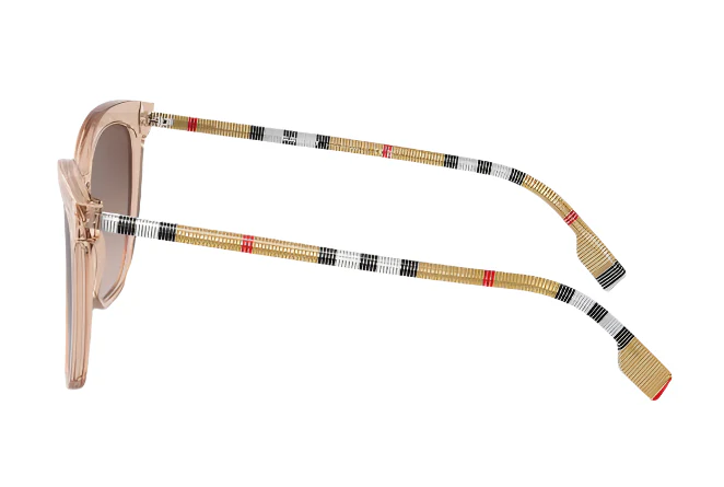 Burberry Womens BE4308 Clare Non-Polarized Sunglasses - Pink/Brown Gradient - Image 2