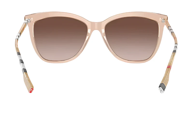 Burberry Womens BE4308 Clare Non-Polarized Sunglasses - Pink/Brown Gradient - Image 3