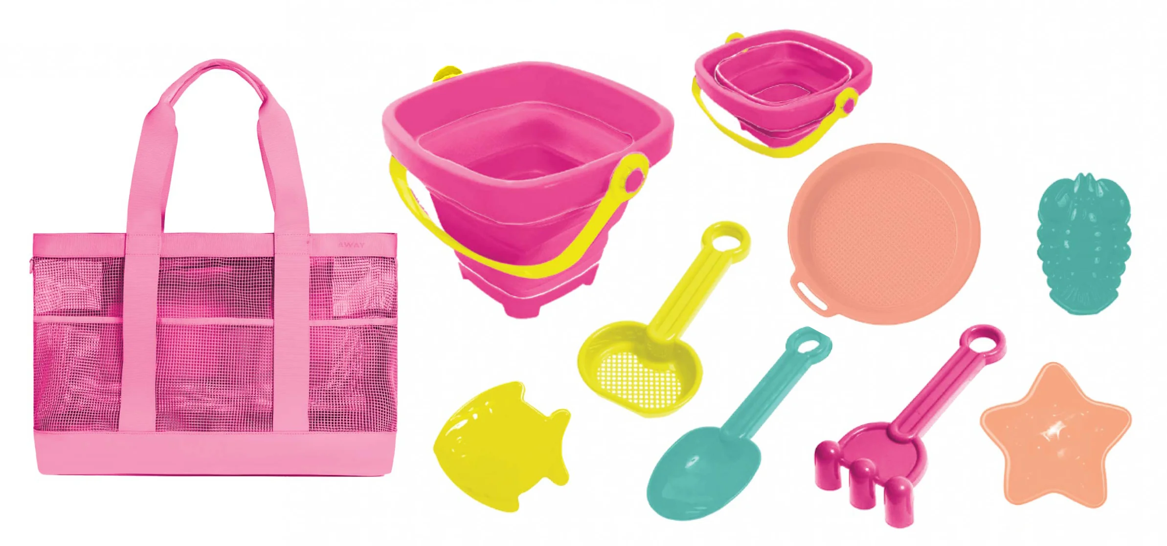 Sun Day Beach Toy Set with Mesh Bag