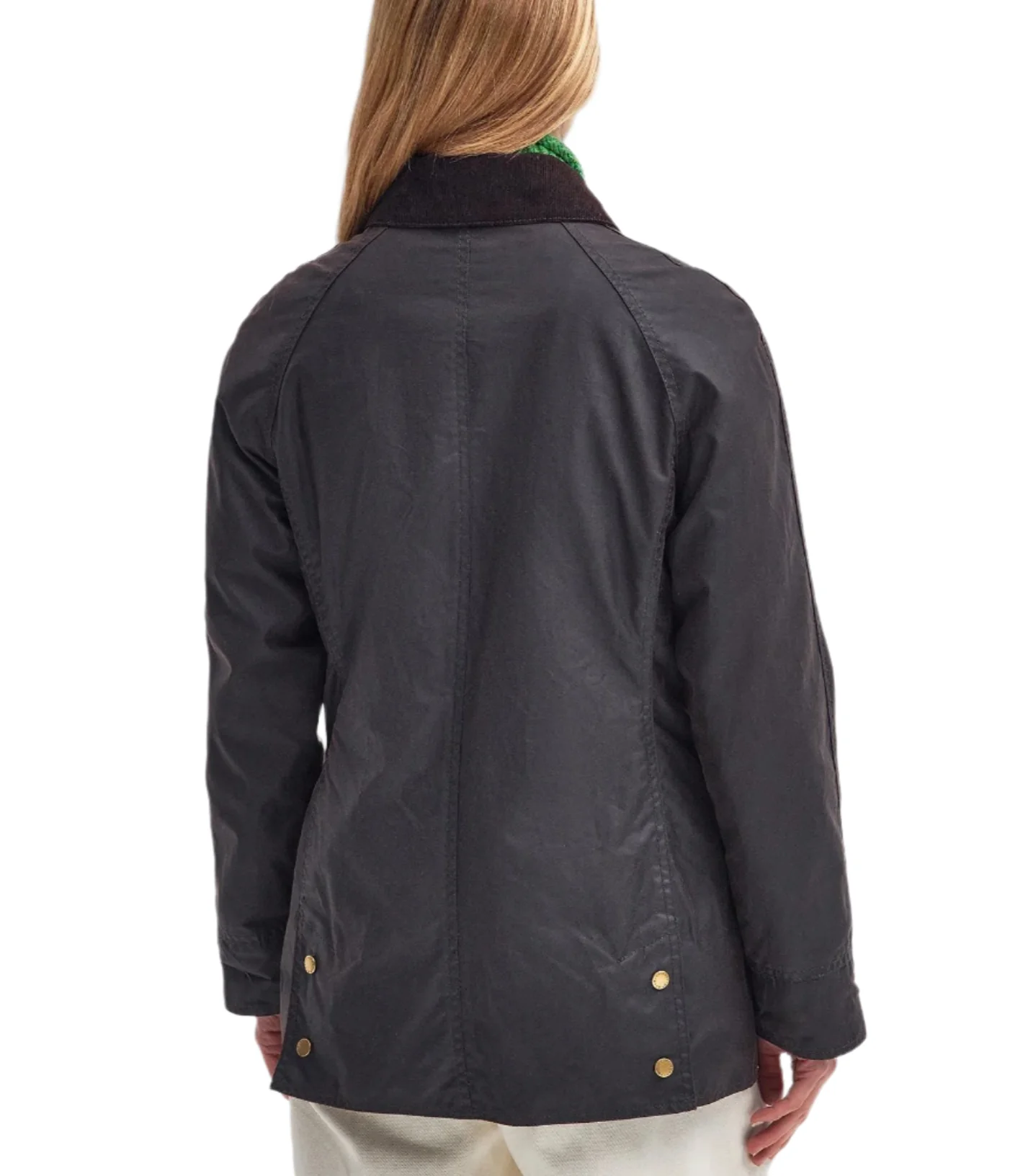 Barbour Womens Beadnell Waxed Jacket - Image 2
