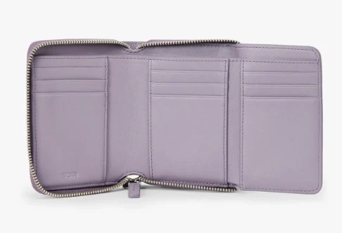 TUMI Belden Tri-Fold Zip Around Wallet - Image 2