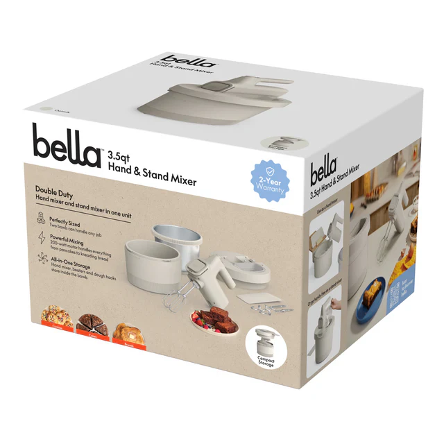 bella 3.5qt Hand & Stand Mixer - Image 6