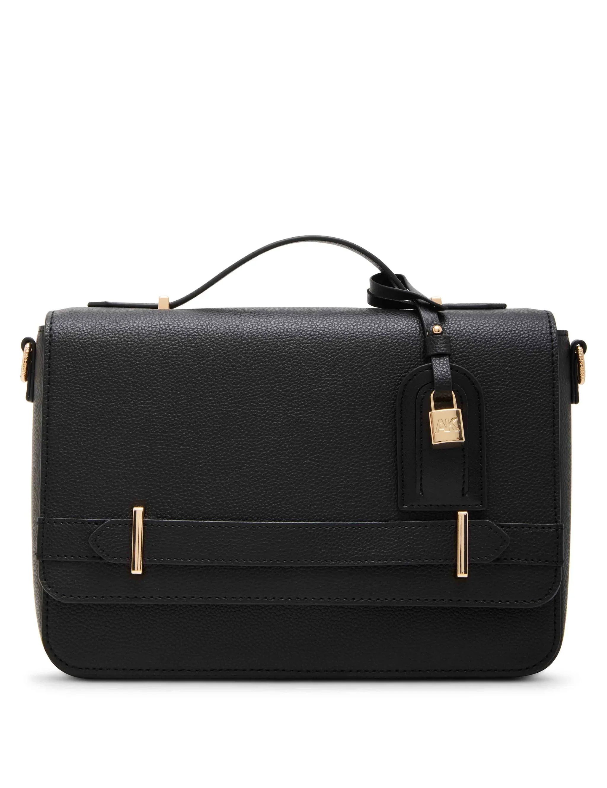 Anne Klein Belted Flap Convertible Crossbody Handbag