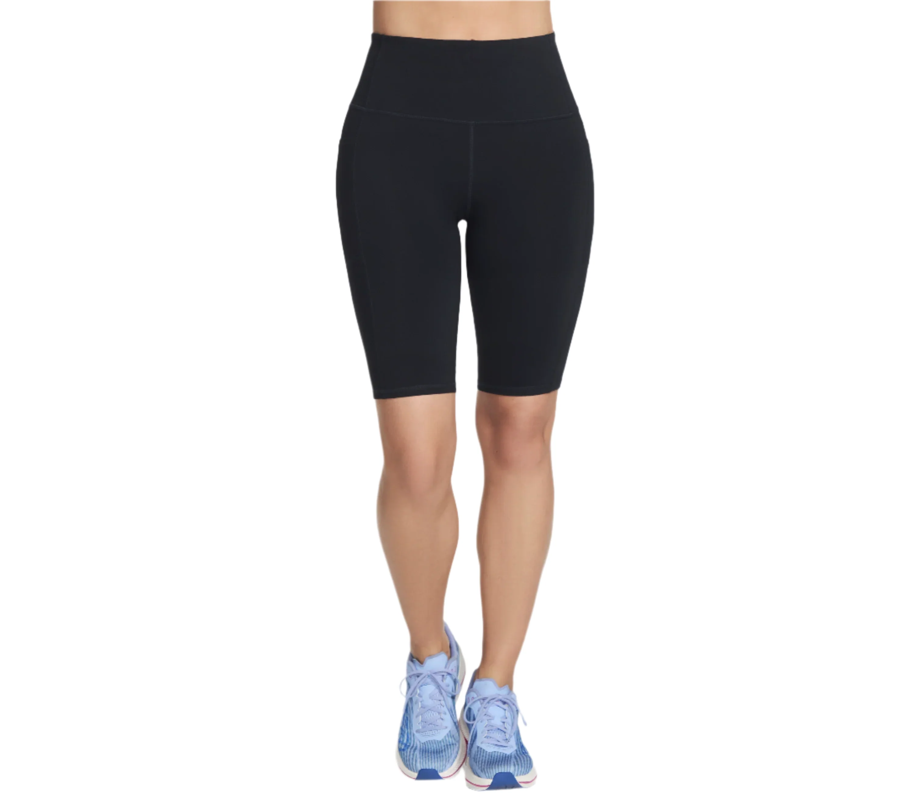 SKECHERS Womens Go Walk High Waisted 10" Bike Shorts