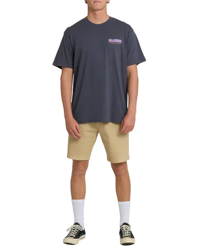 Billabong Mens Broadsheet Premium Short Sleeve T-Shirt - Image 4
