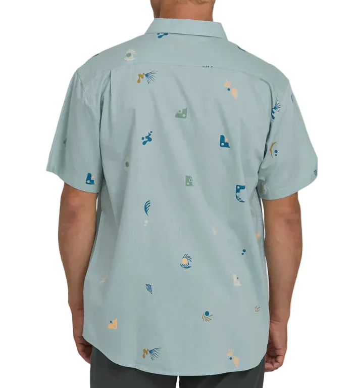 Billabong Mens Sundays Mini Short Sleeve Woven Shirt - Image 2