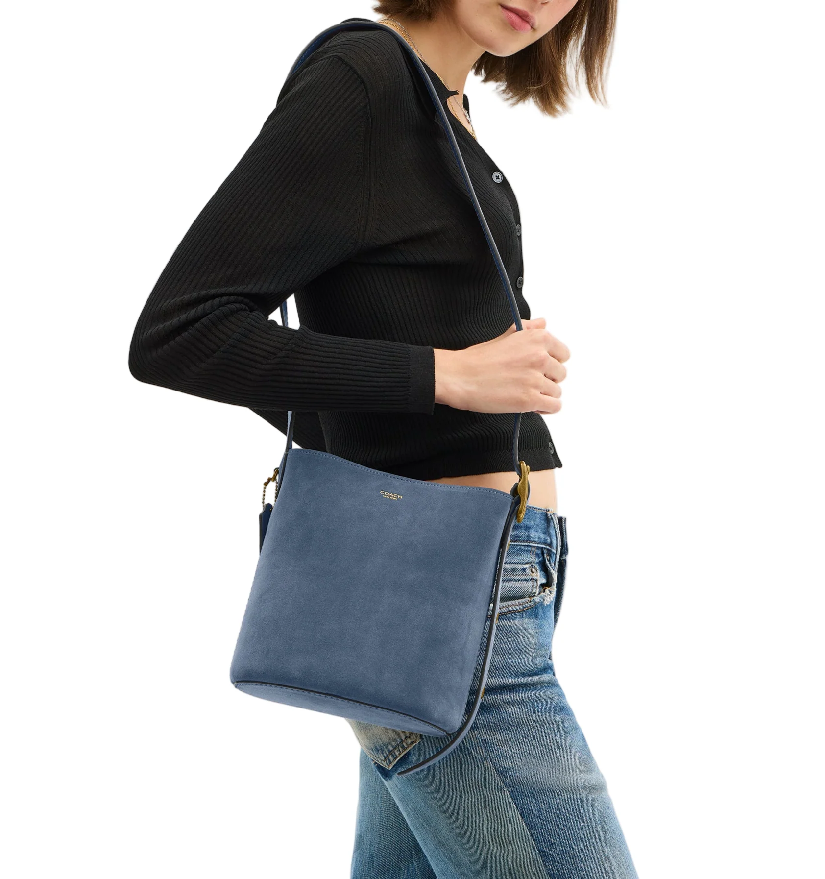 Coach Bleecker 21 Bucket Handbag - Image 7