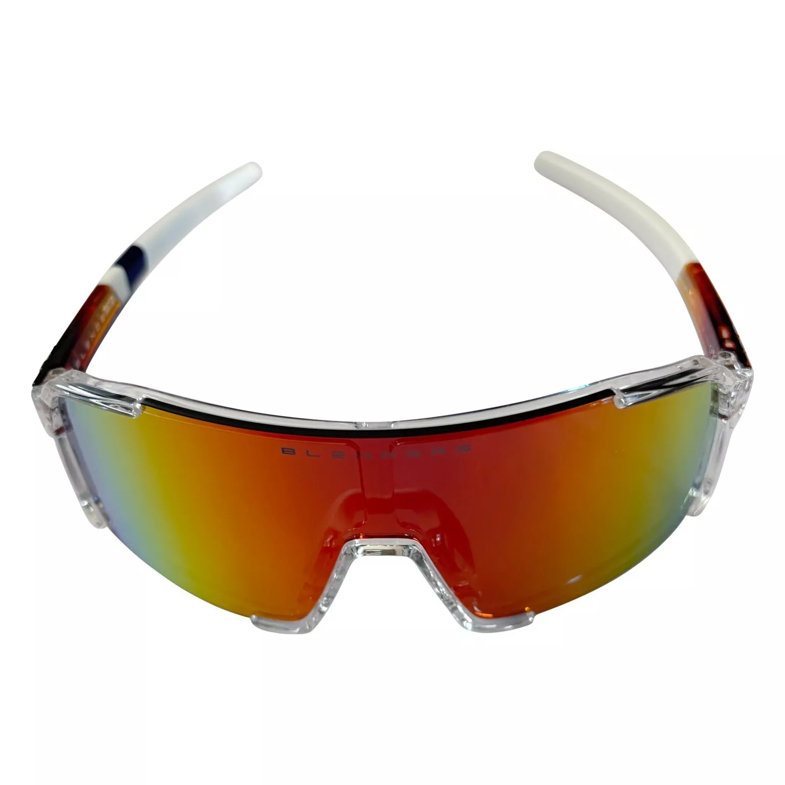 Blenders Eyewear Expose Future Ruler Polarized Sunglasses - Clear Rainbow Red - Image 2