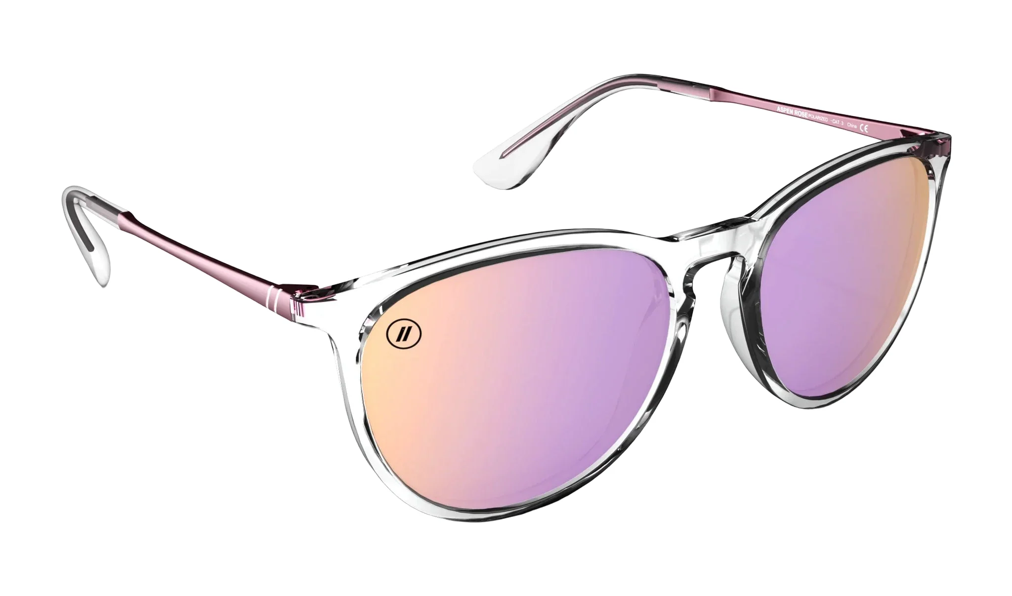 Blenders Eyewear North Park Polarized Sunglasses - Aspen Rose - Image 2