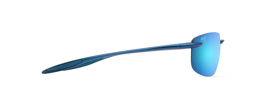 Maui Jim Ho'okipa Ultra Metal Matte Blue Frame - Blue Hawaii Lens - Polarized Sunglasses - Image 3