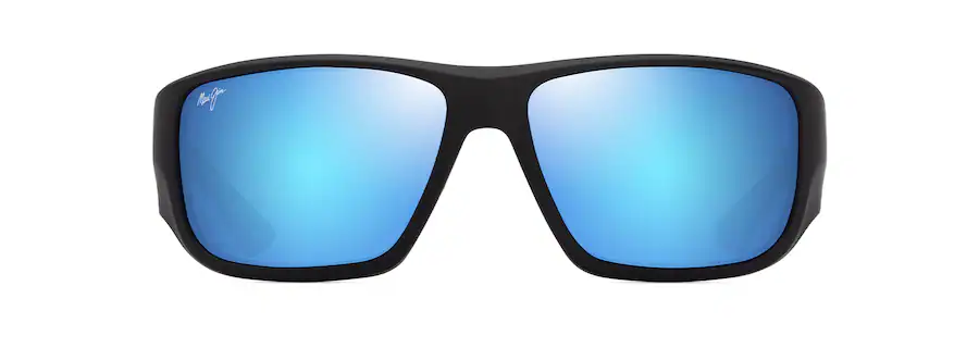Maui Jim Keha Matte Black Frame - Blue Hawaii Lens - Polarized Sunglasses
