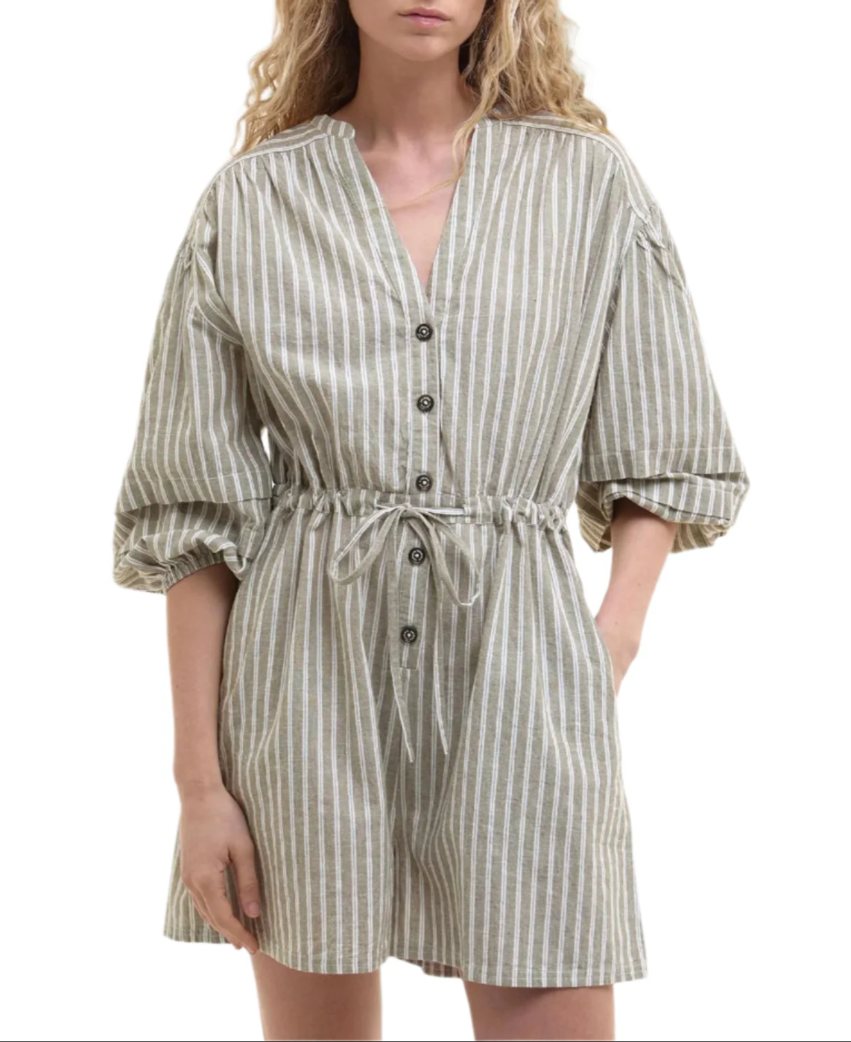 Barbour Womens Bobby Striped Playsuit - Image 2