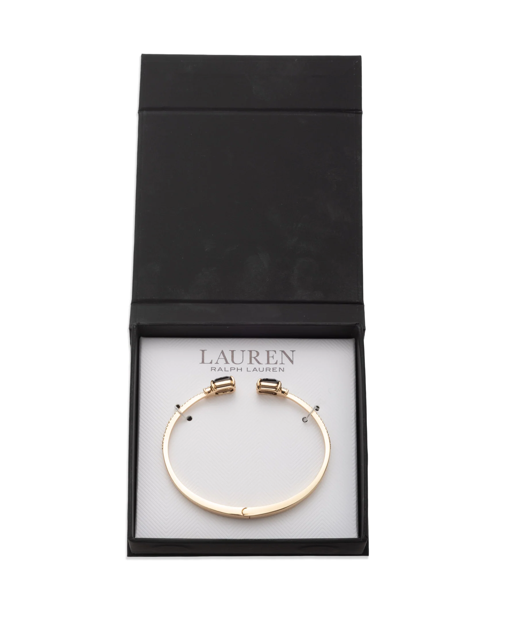 Lauren Ralph Lauren Gold-Tone Stone Cuff Bracelet - Image 2