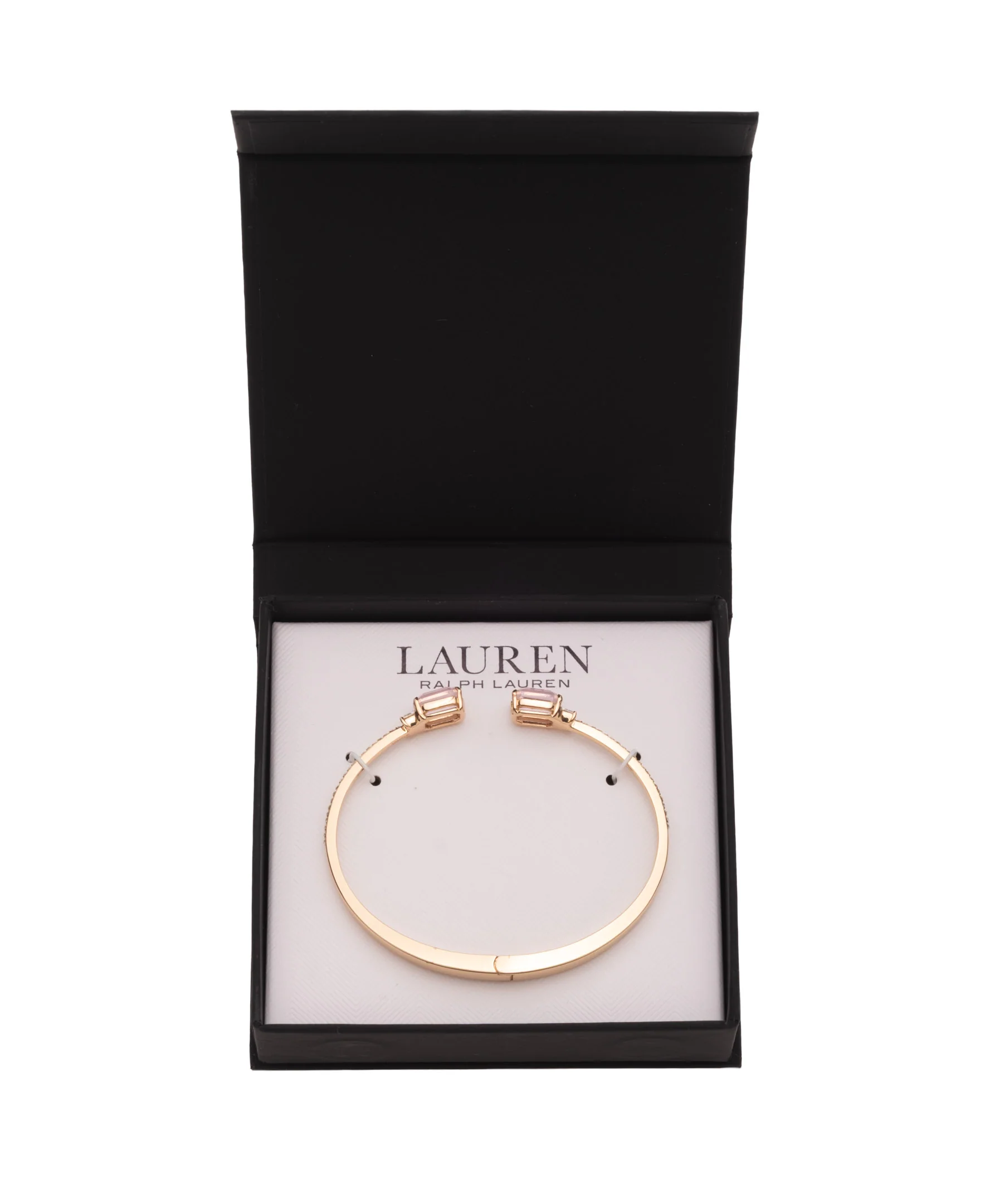 Lauren Ralph Lauren Gold-Tone Stone Cuff Bracelet - Image 2