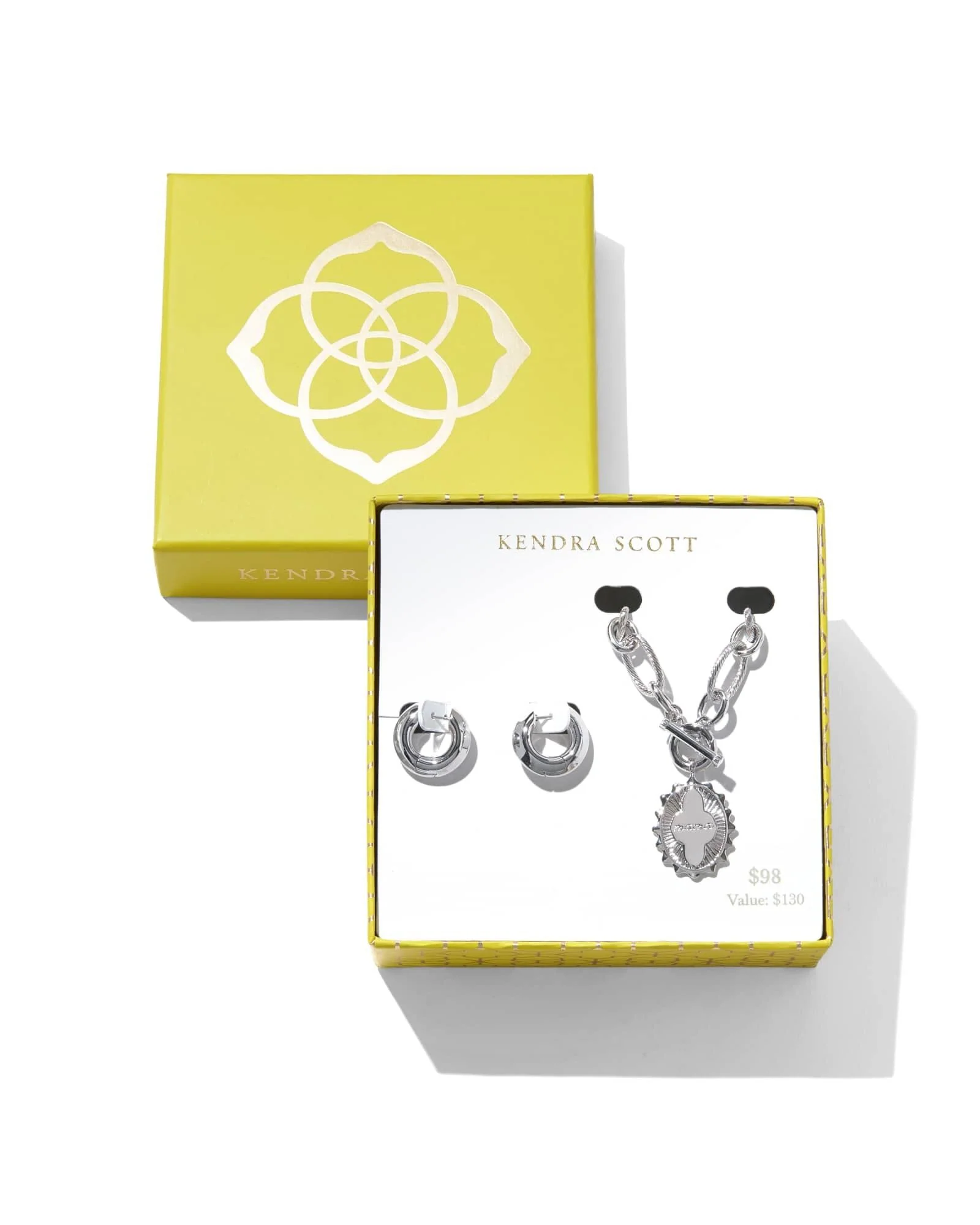 Kendra Scott Mama & Mikki Silver Gift Set