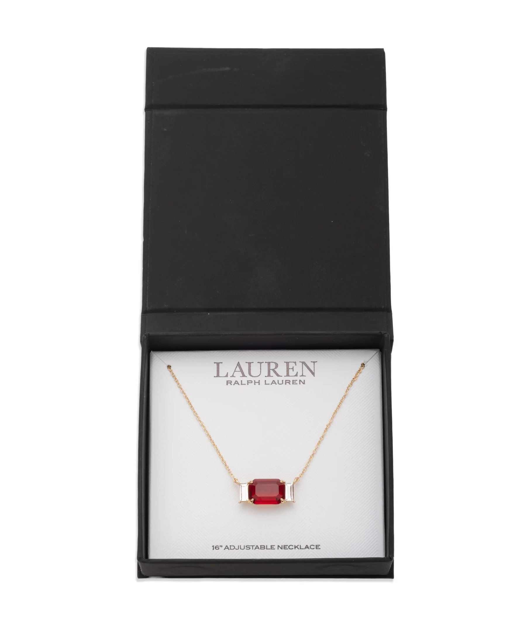 Lauren Ralph Lauren Gold-Tone Stone Pendant Necklace - Image 2