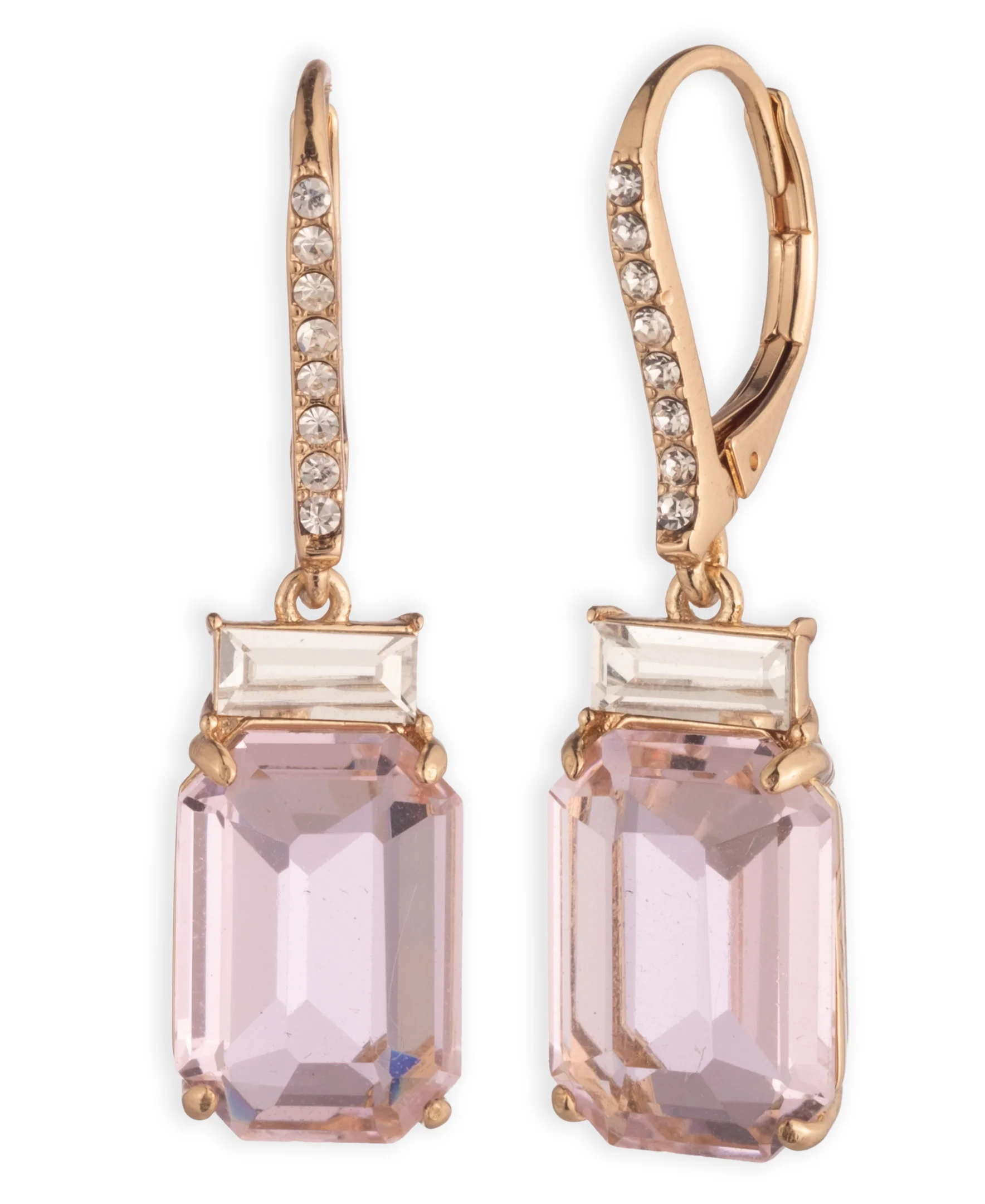 Lauren Ralph Lauren Gold-Tone Stone Drop Earrings