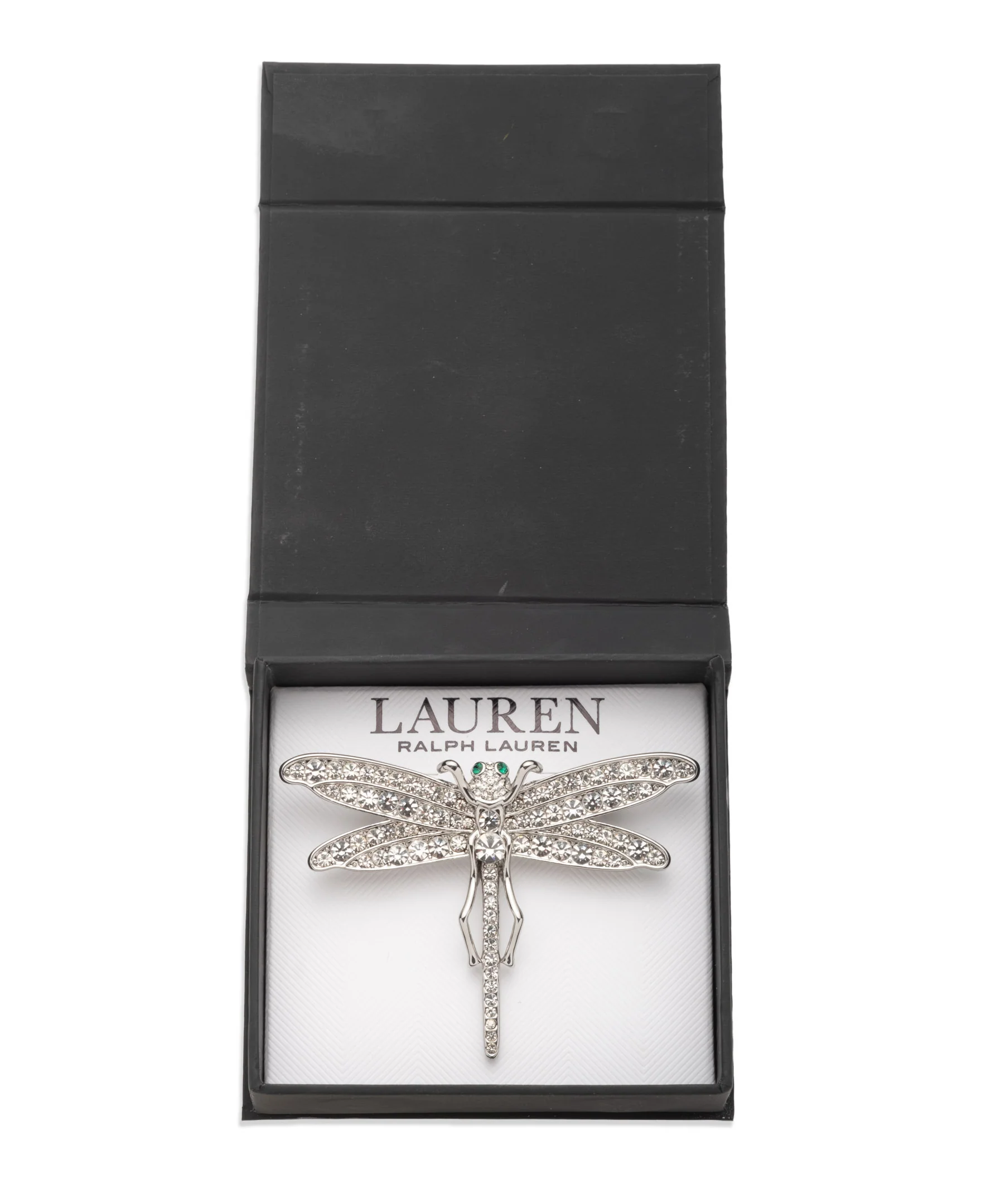 Lauren Ralph Lauren Silver-Tone Dragonfly Pin - Image 2