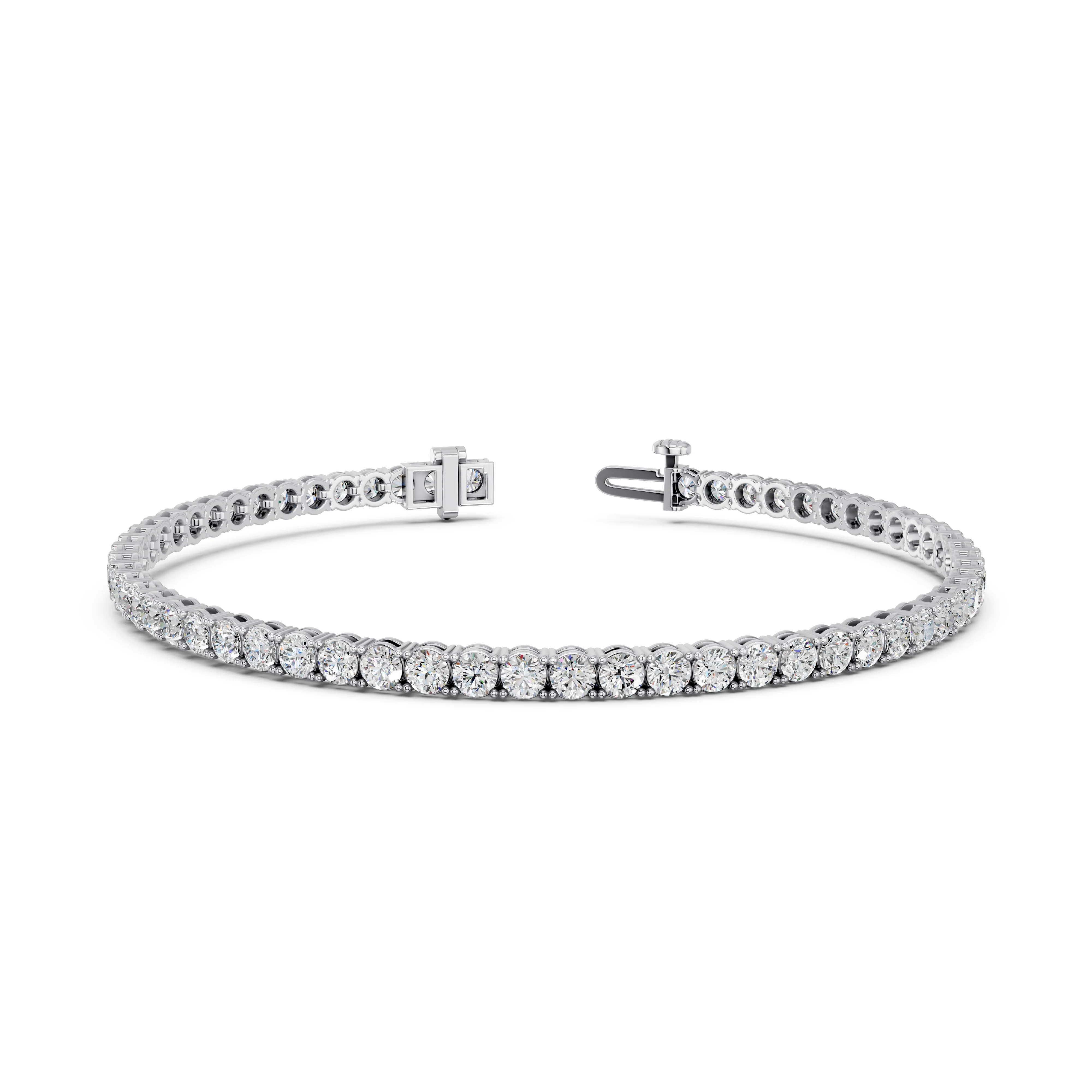 Badgley Mischka 5.00 CTW Lab-Grown Diamond Tennis Bracelet - Image 3