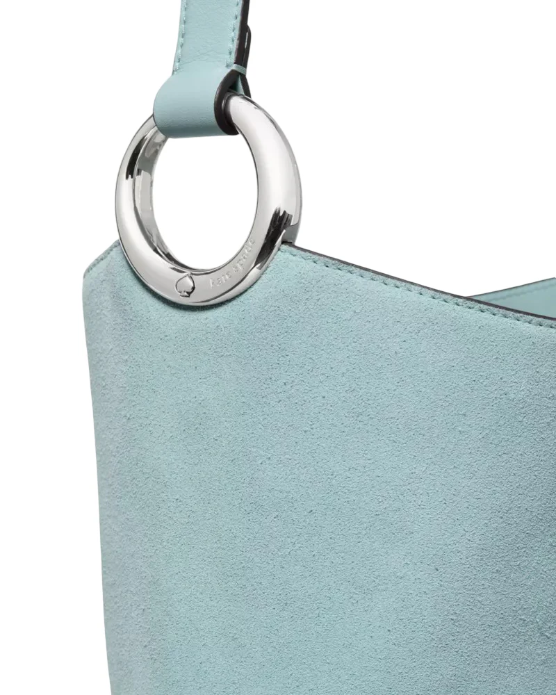 Kate Spade Halo Leather and Suede Bucket Handbag - Image 5