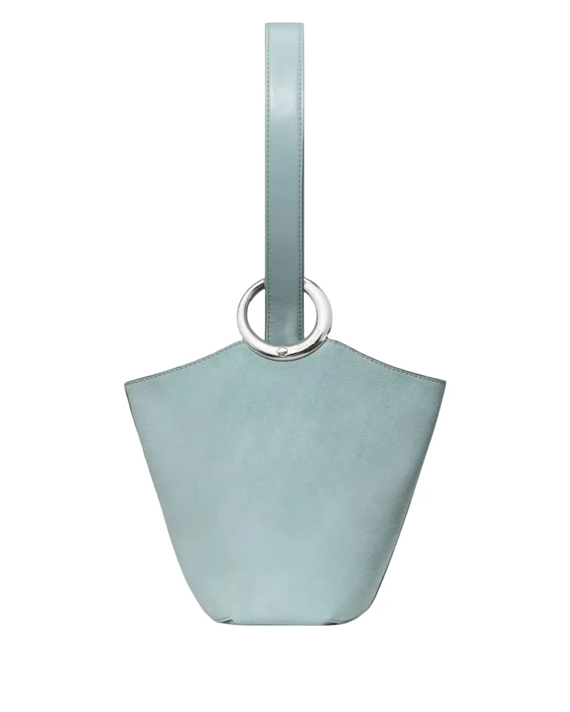 Kate Spade Halo Leather and Suede Mini Bucket Handbag