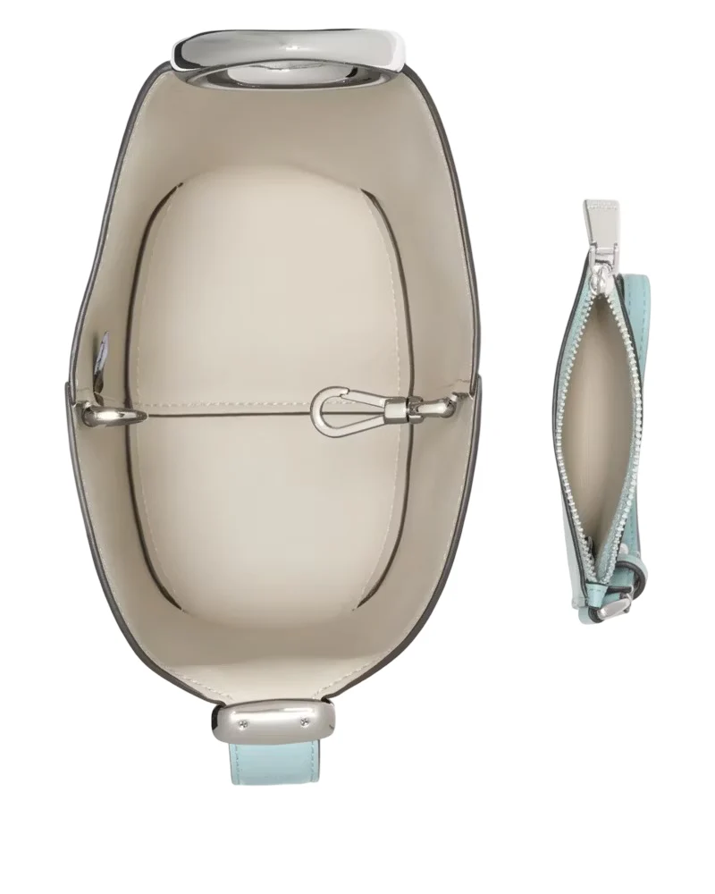Kate Spade Halo Leather and Suede Mini Bucket Handbag - Image 6