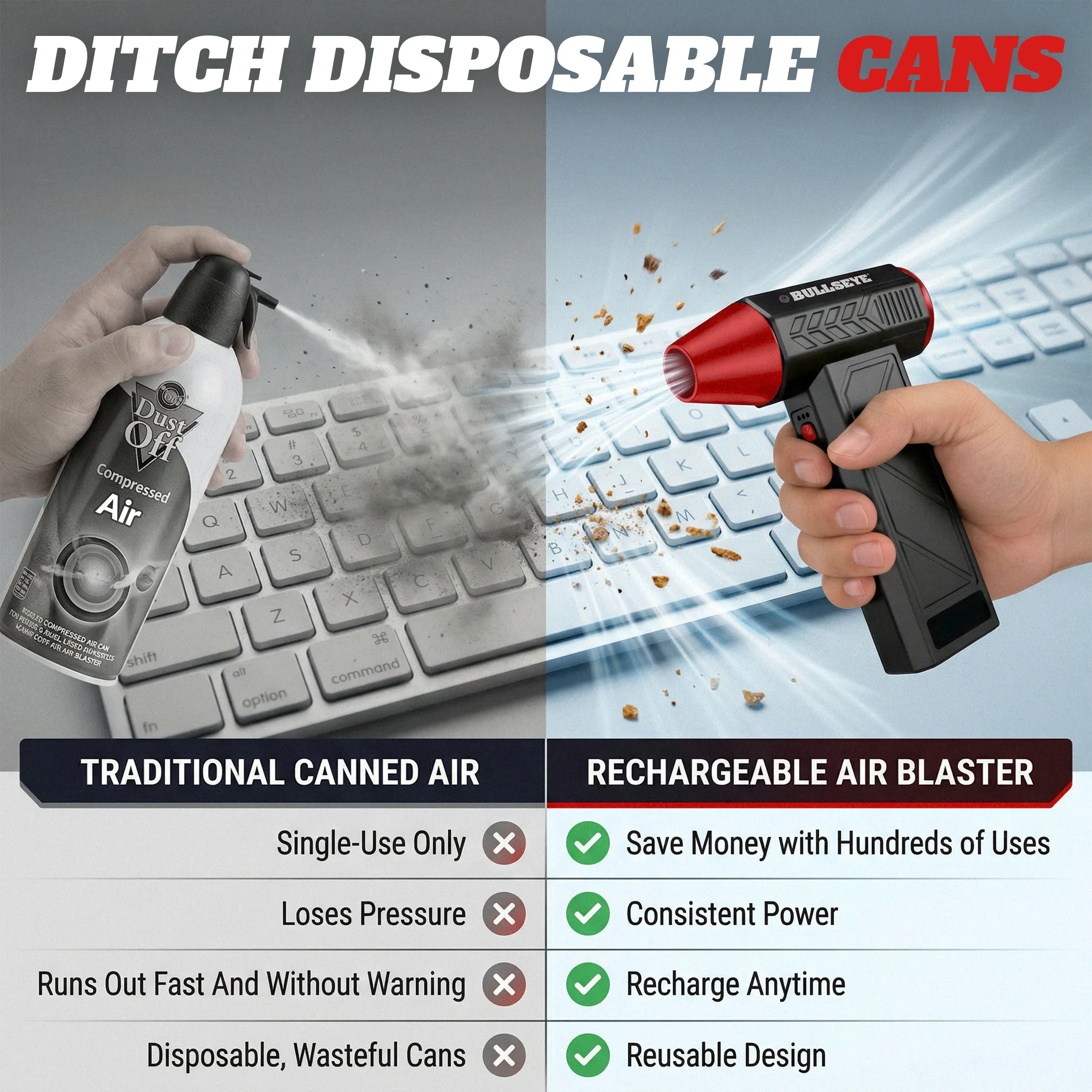 As Seen On TV Bullseye Air Rechargeable Blaster - Image 12