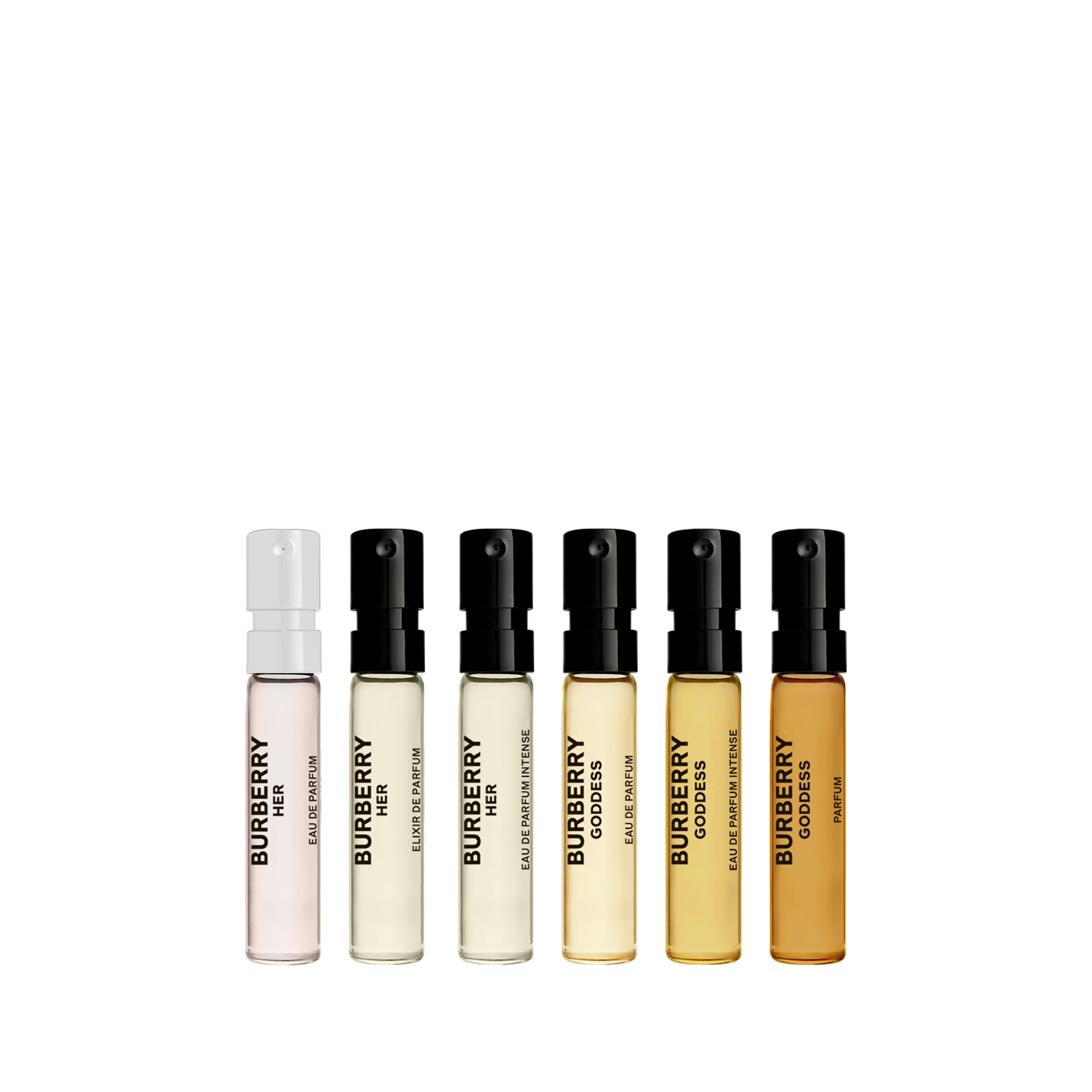 Burberry Womens Fragrance Coffret 6-Vial Gift Set - Image 2