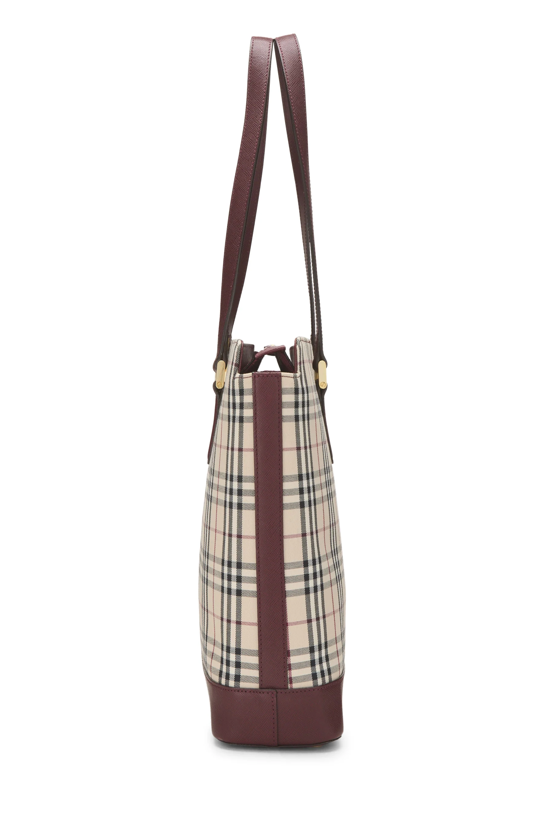 Burberry Jacquard Large Zip Tote Handbag - Image 3