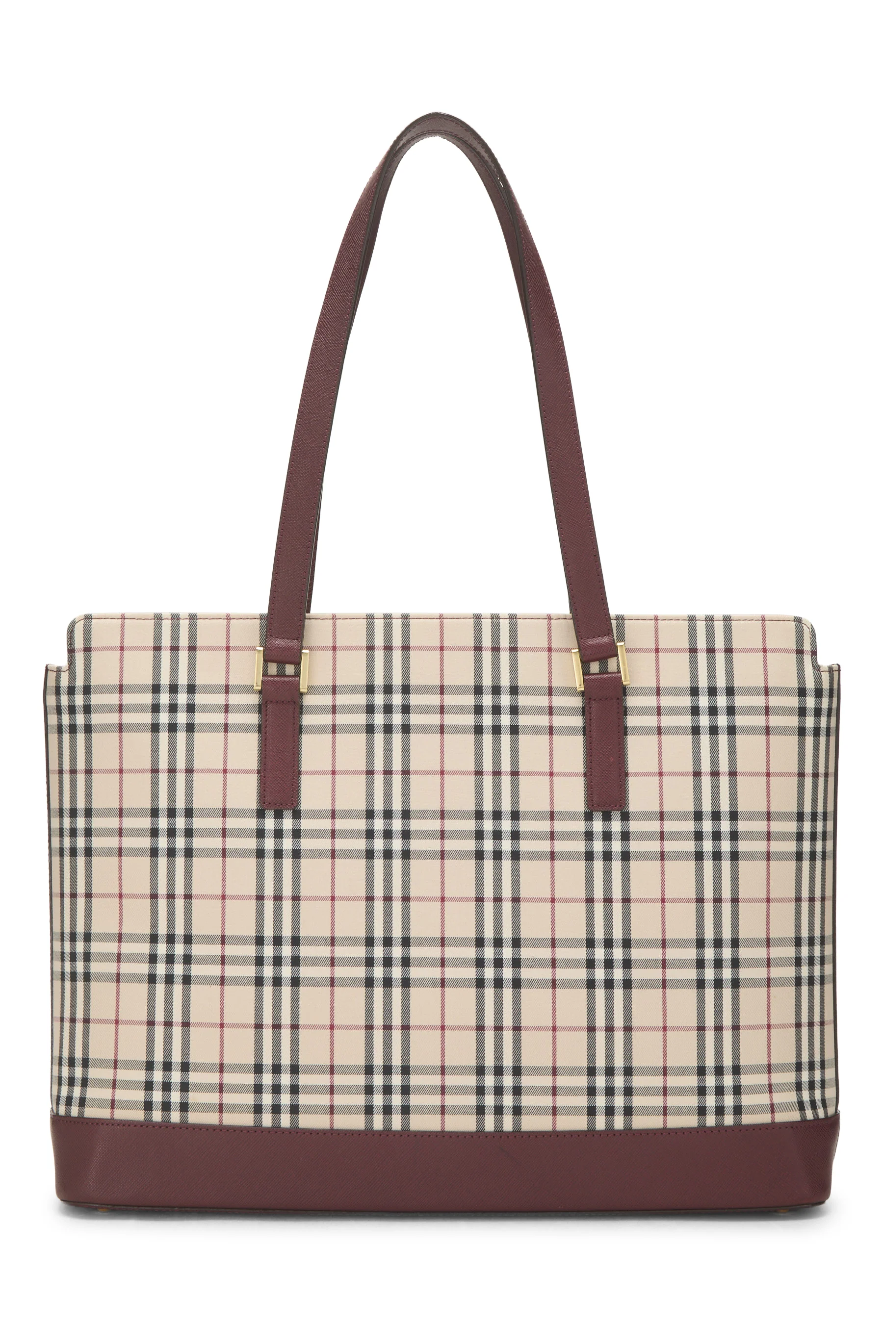 Burberry Jacquard Large Zip Tote Handbag - Image 4
