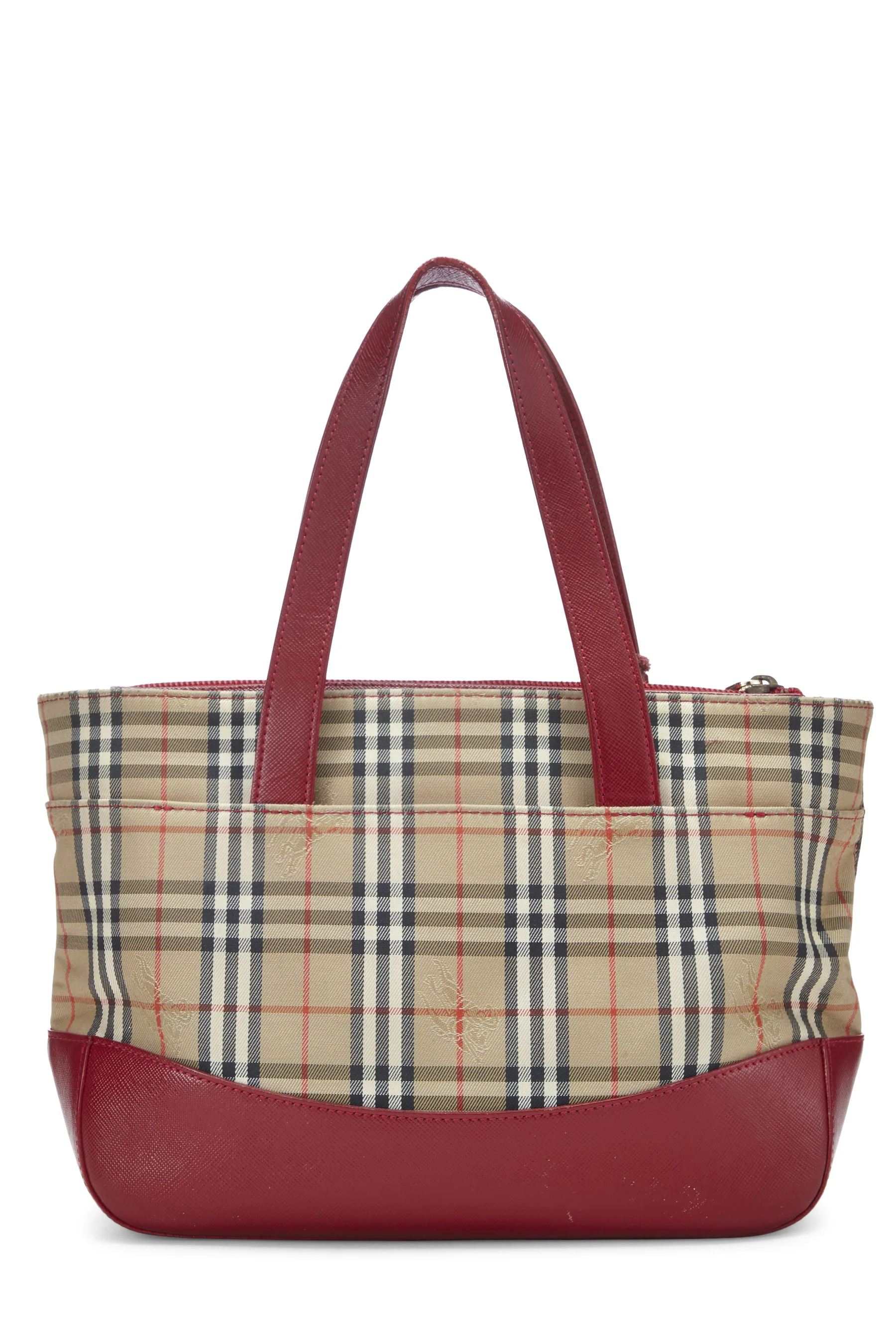 Burberry Haymarket Check Shoulder Handbag - Image 3
