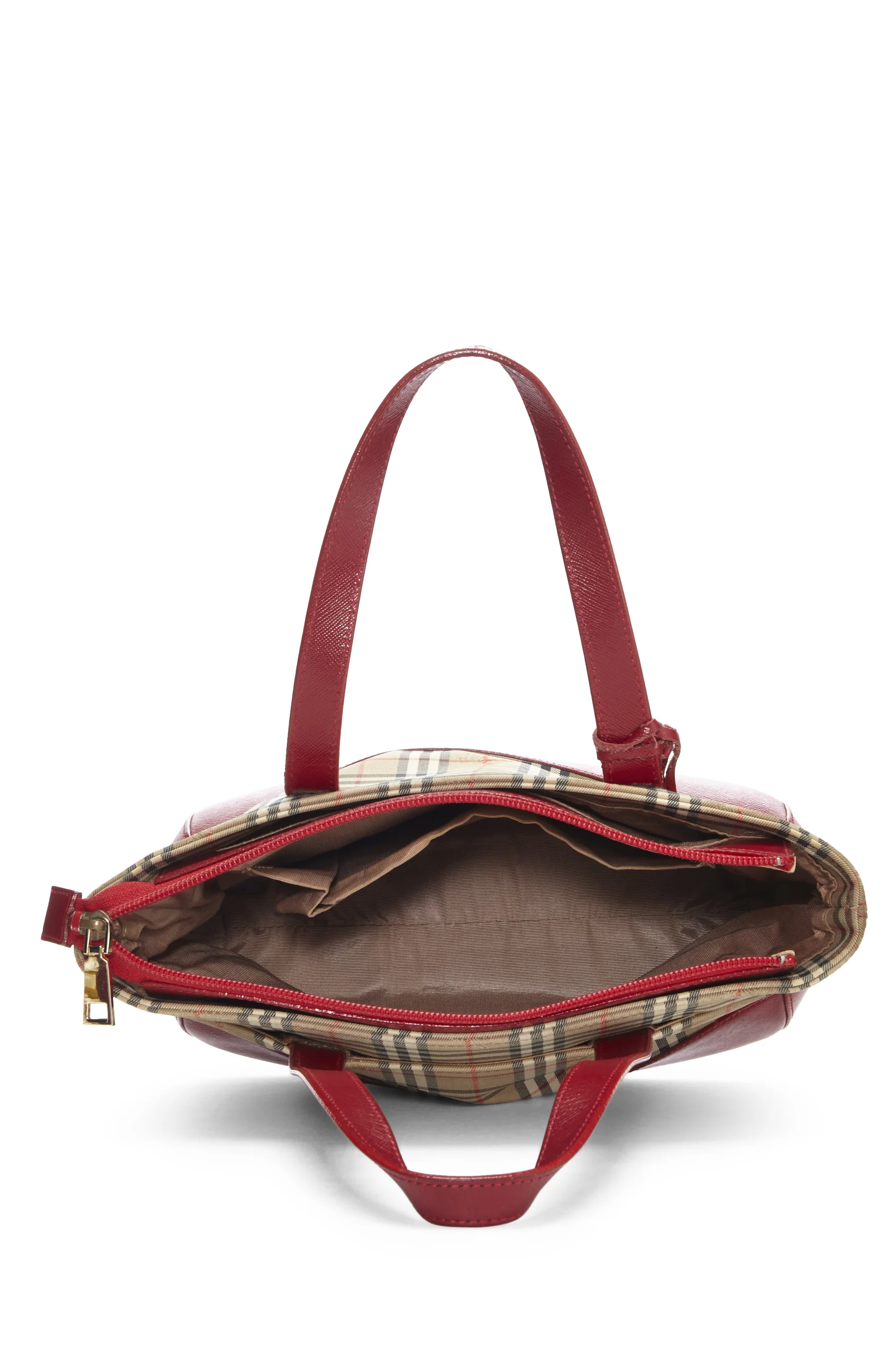 Burberry Haymarket Check Shoulder Handbag - Image 5