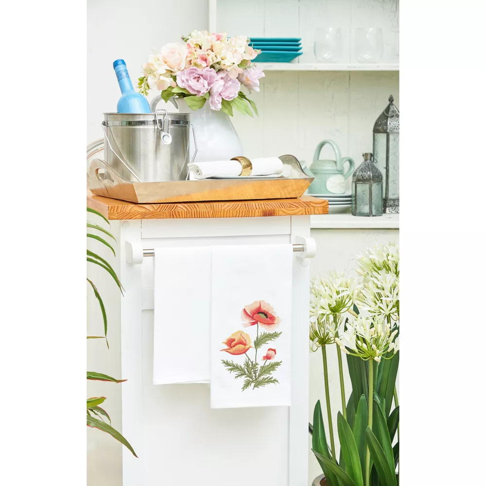 C&F Home Poppy Dishtowel - Image 3