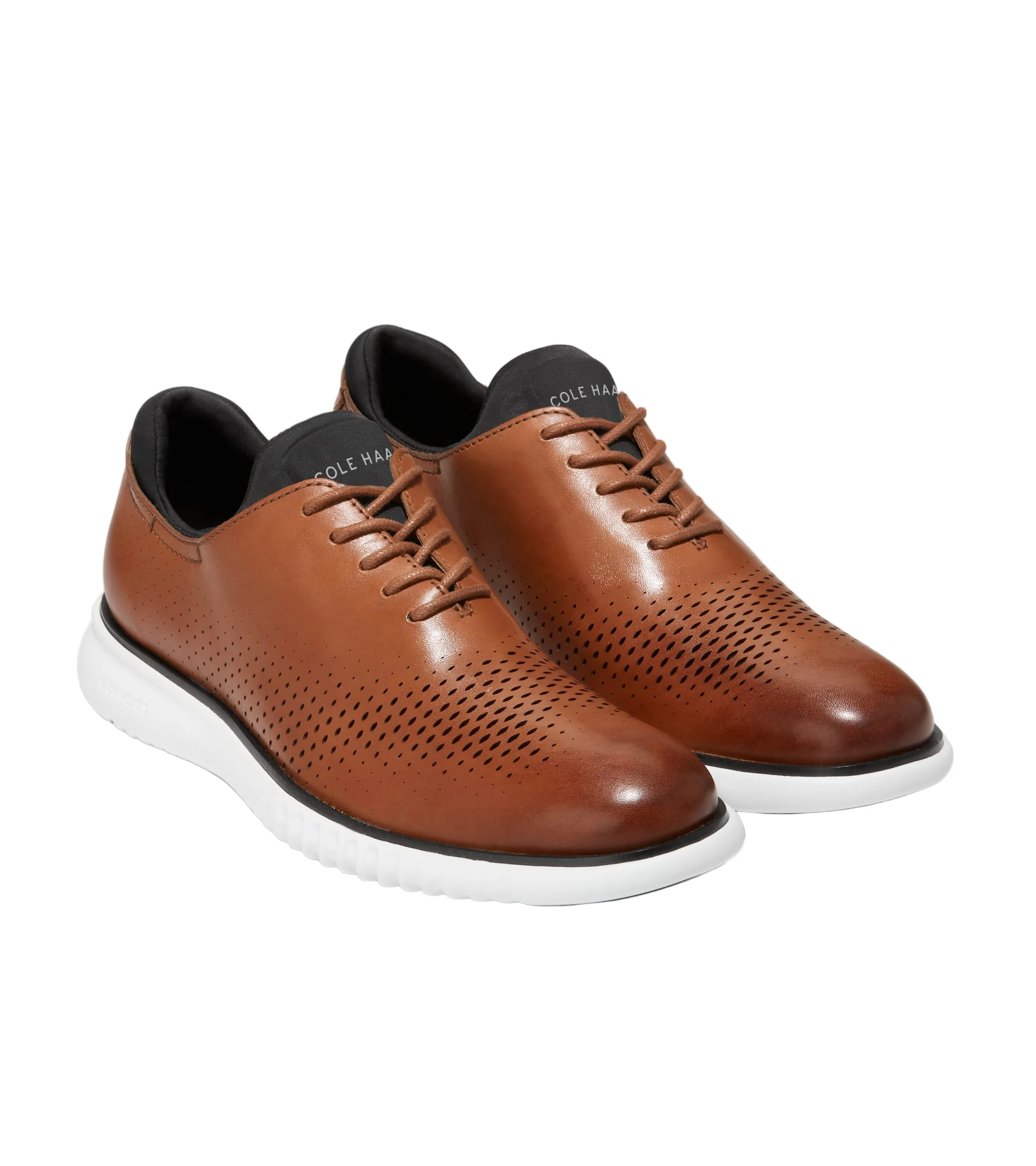 Cole Haan Mens 2.ZERØGRAND Laser Wingtip Oxfords Shoes - Image 2