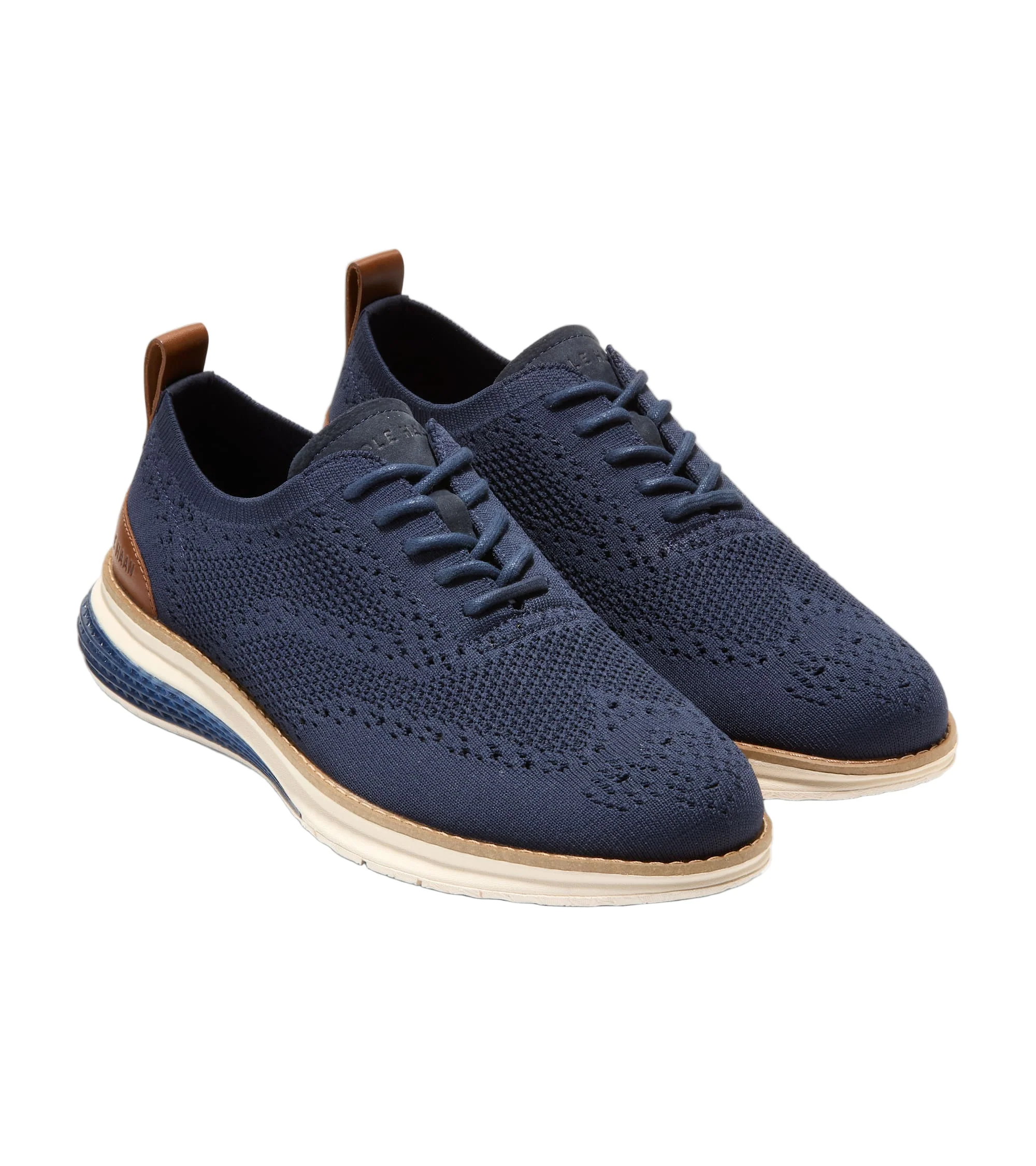 Cole Haan Mens ØriginalGrand Energyweave Stitchlite Wingtip Oxfords Shoes - Image 2
