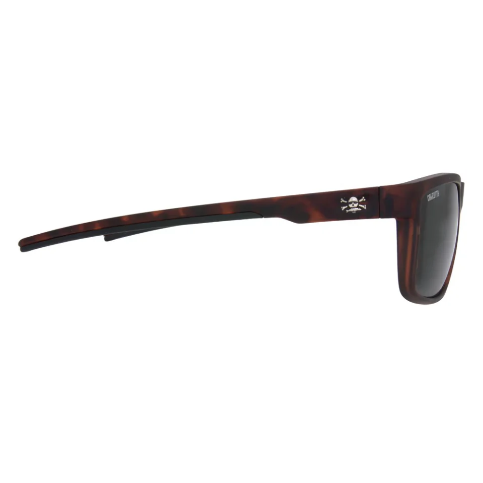 Calcutta Palma Sola Matte Tortoise Frames - Gray Lens - Polarized Sunglasses - Image 3