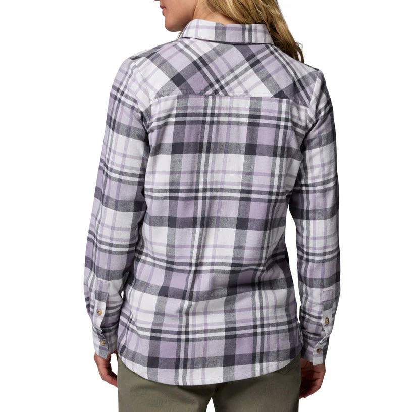 Columbia Womens Calico Basin Flannel Long Sleeve Shirt - Image 3
