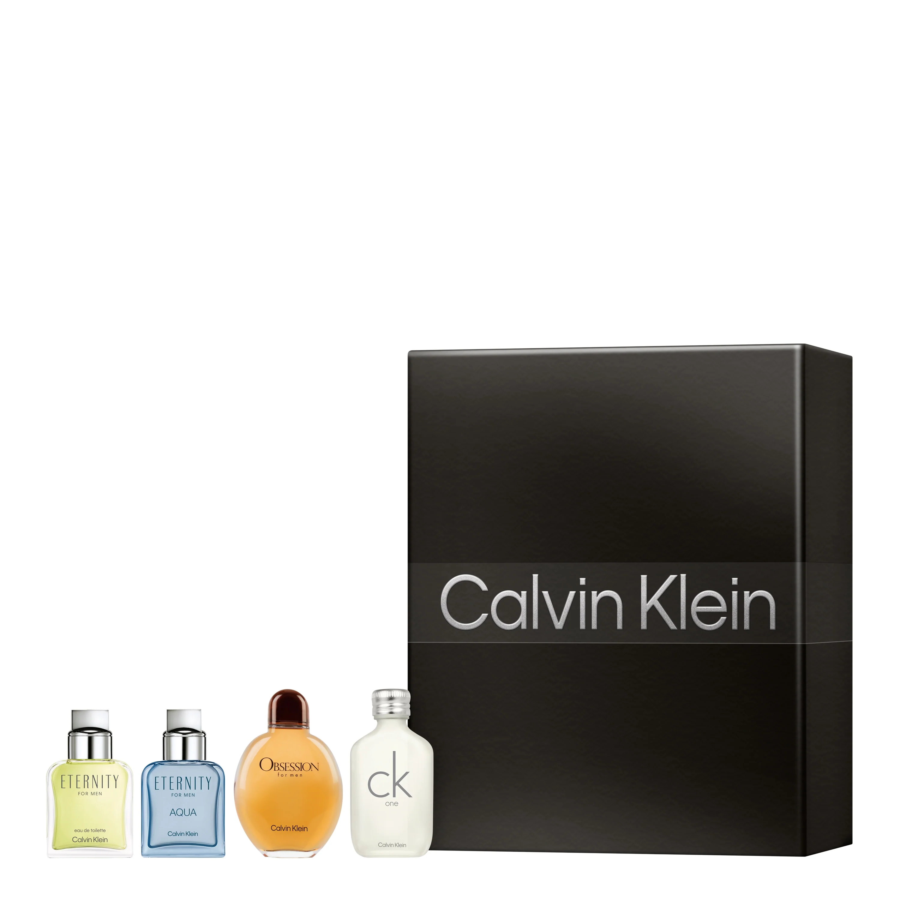 Calvin Klein Mens Fragrance Coffret 4-Piece Gift Set