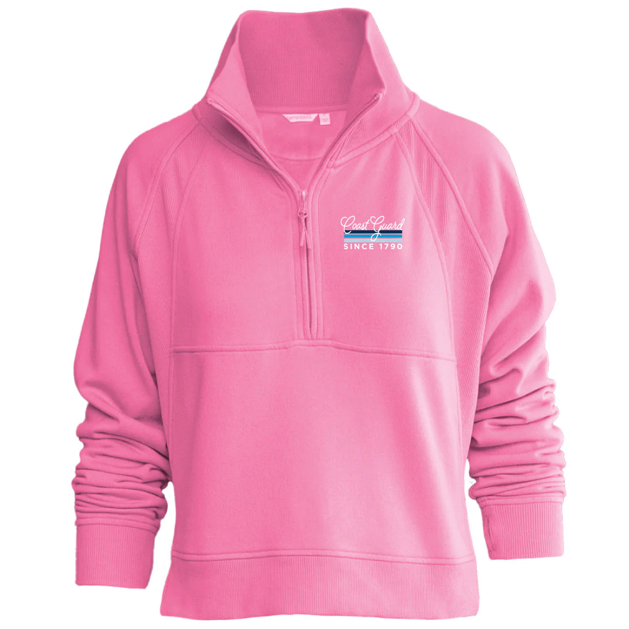Camp David Womens Coast Guard Chakra Half-Zip Sweatshirt