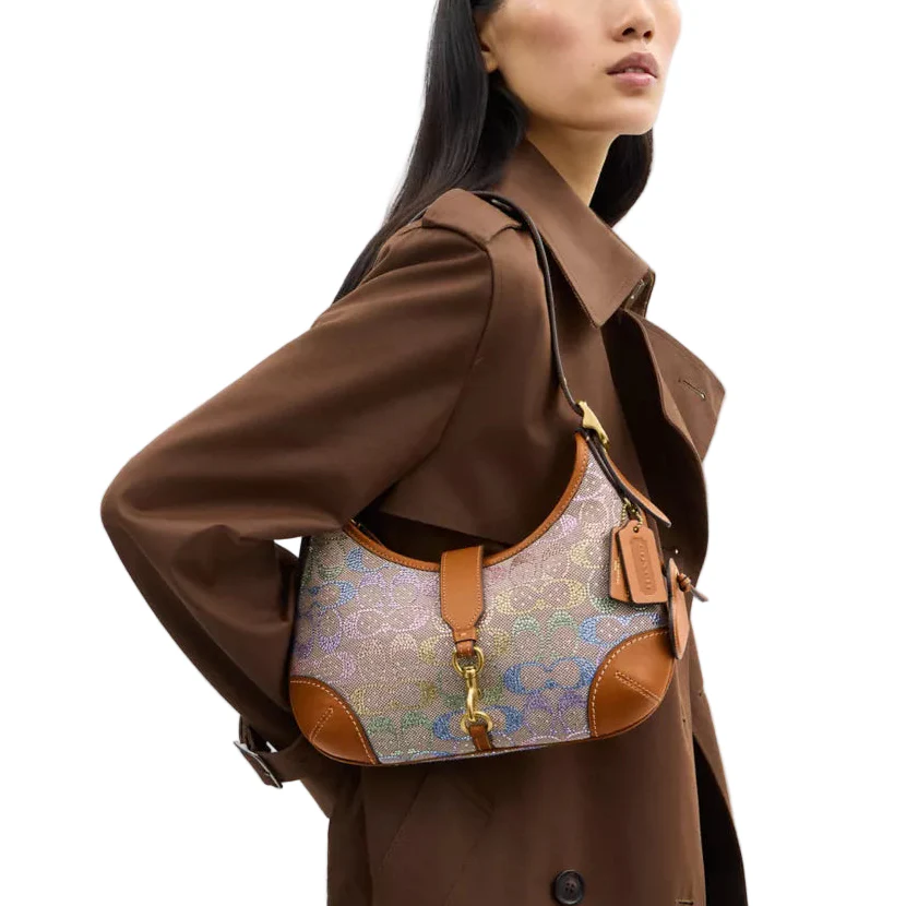 Coach Hamptons Hobo Handbag - Image 8
