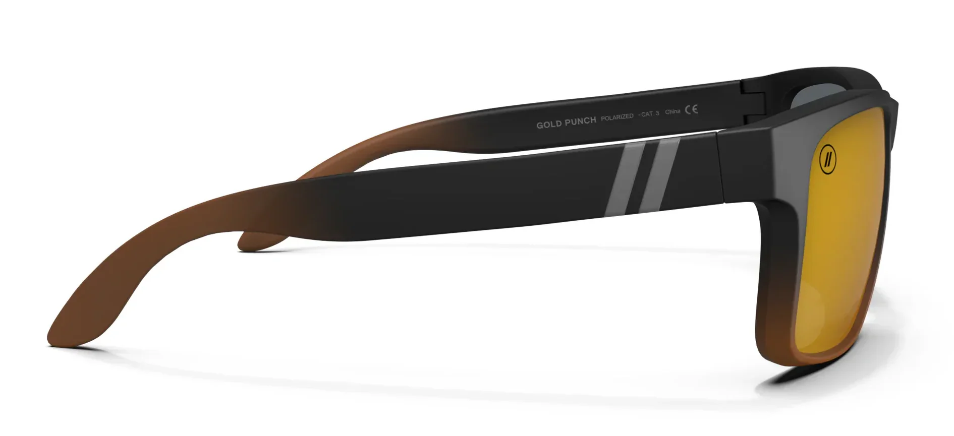 Blenders Eyewear Canyon Polarized Sunglasses - Gold Punch - Image 3