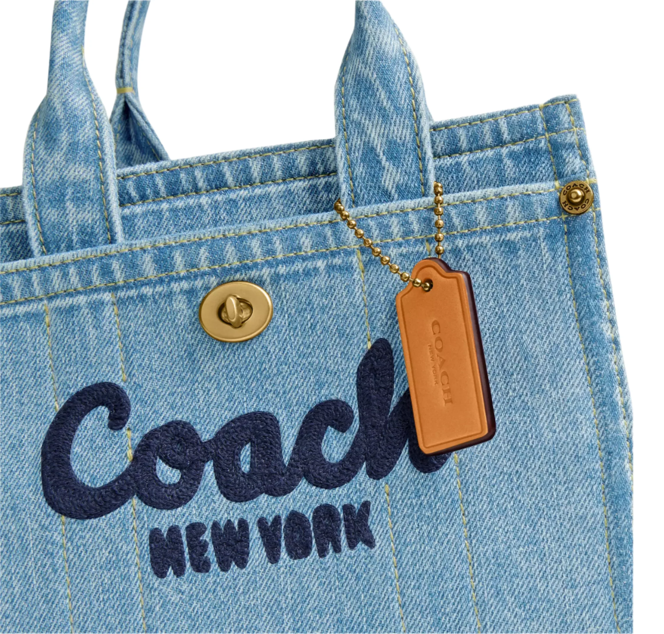 Coach Cargo 20 Tote Handbag - Image 6